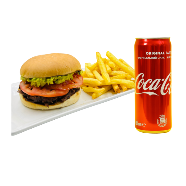 Sandwich Italiano con Papas y Bebida