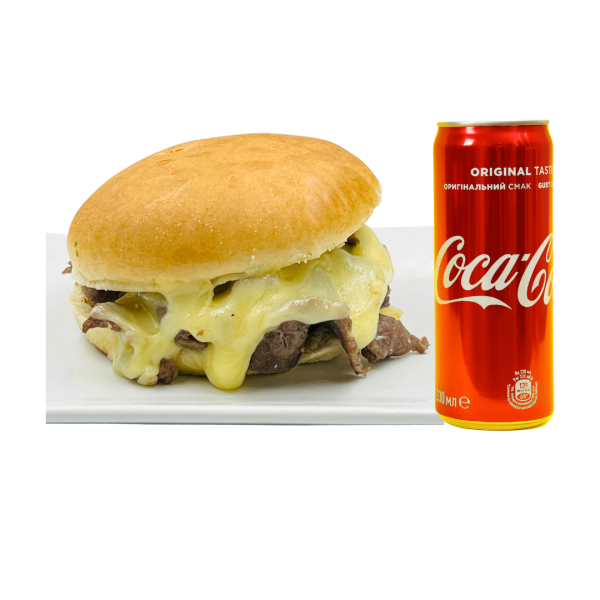 Sandwich Luco con Papas y Bebida - Image 2