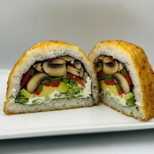 Sushi Burger de Champiñón Pimentón - MINI