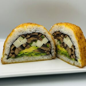 Sushi Burger de Champiñón Palmito - MINI